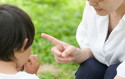 子どもへの叱り方